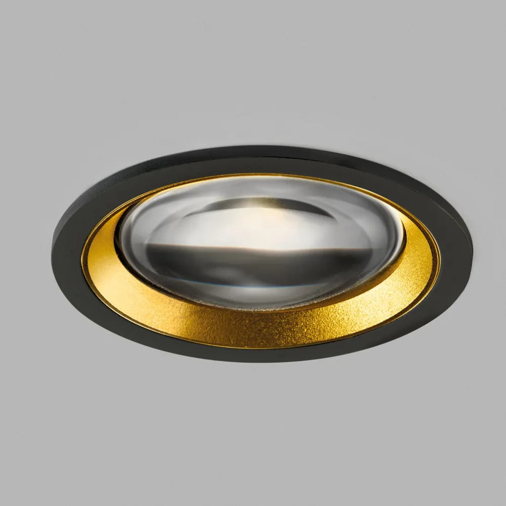 Optic 1+ charcoal indbygnings-spot Light-Point (outlet)