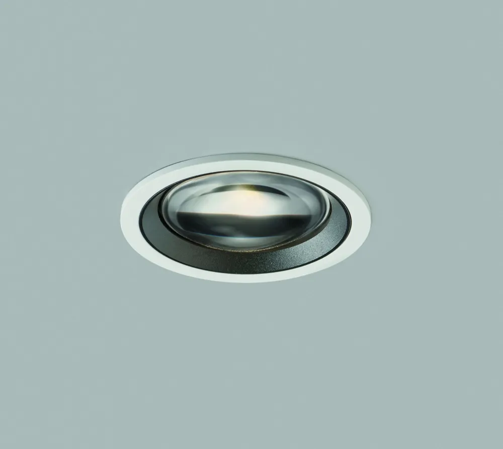 Optic 1+ charcoal indbygnings-spot Light-Point (outlet)