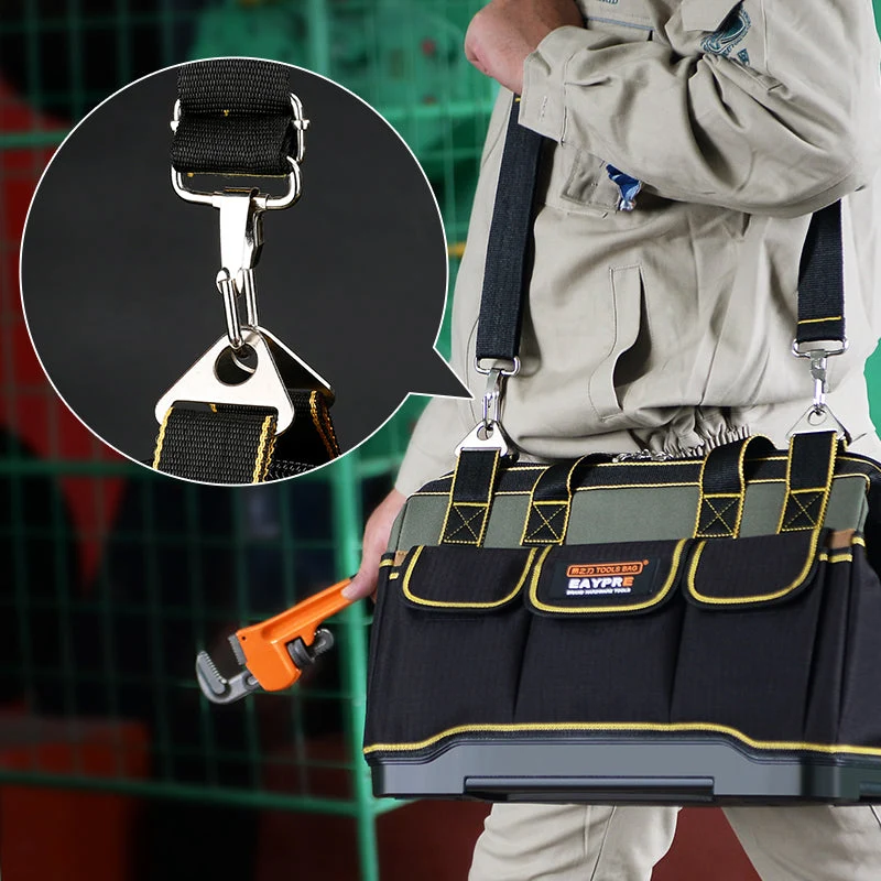 Professional Tool Bag | Multi-Pocket Workshop Storage 29x19x19cm