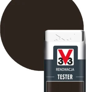 V33 renoveringsmaling tester støbejern metallic 0,05 l
