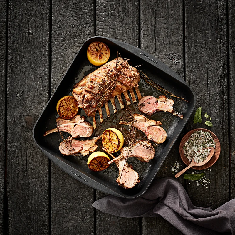 Varmebestandig Scanpan - Bradepande 33x33 cm - TechnIQ
