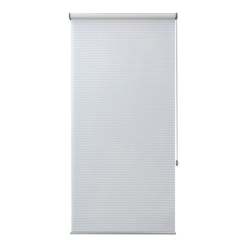 GoodHome Asthall rullegardin med striber 57,3 x 160 cm ivory