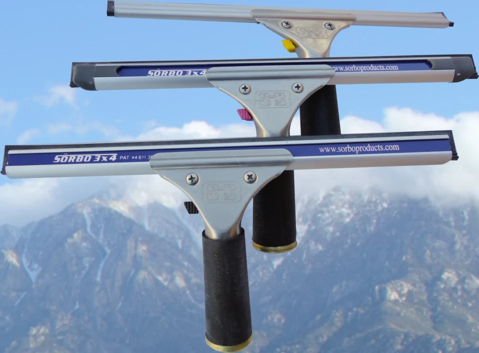 SÖRBO Vinduesskraber aluminium Quicksilver Professionel Smooth Operation