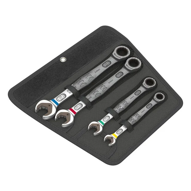 Wera räikkäavainsarja Joker Open/Box End 4-pcs Adjust metrinen Compatible Standard Sockets